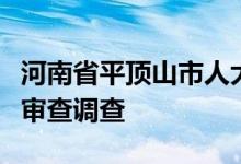 河南省平顶山市人大常委会副主任丁国浩接受审查调查