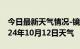 今日最新天气情况-镜湖天气预报芜湖镜湖2024年10月12日天气