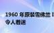 1960 年原装雪佛兰 Impala 存放 30 多年后令人着迷