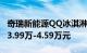 奇瑞新能源QQ冰淇淋新版型正式上市 售价为3.99万-4.59万元